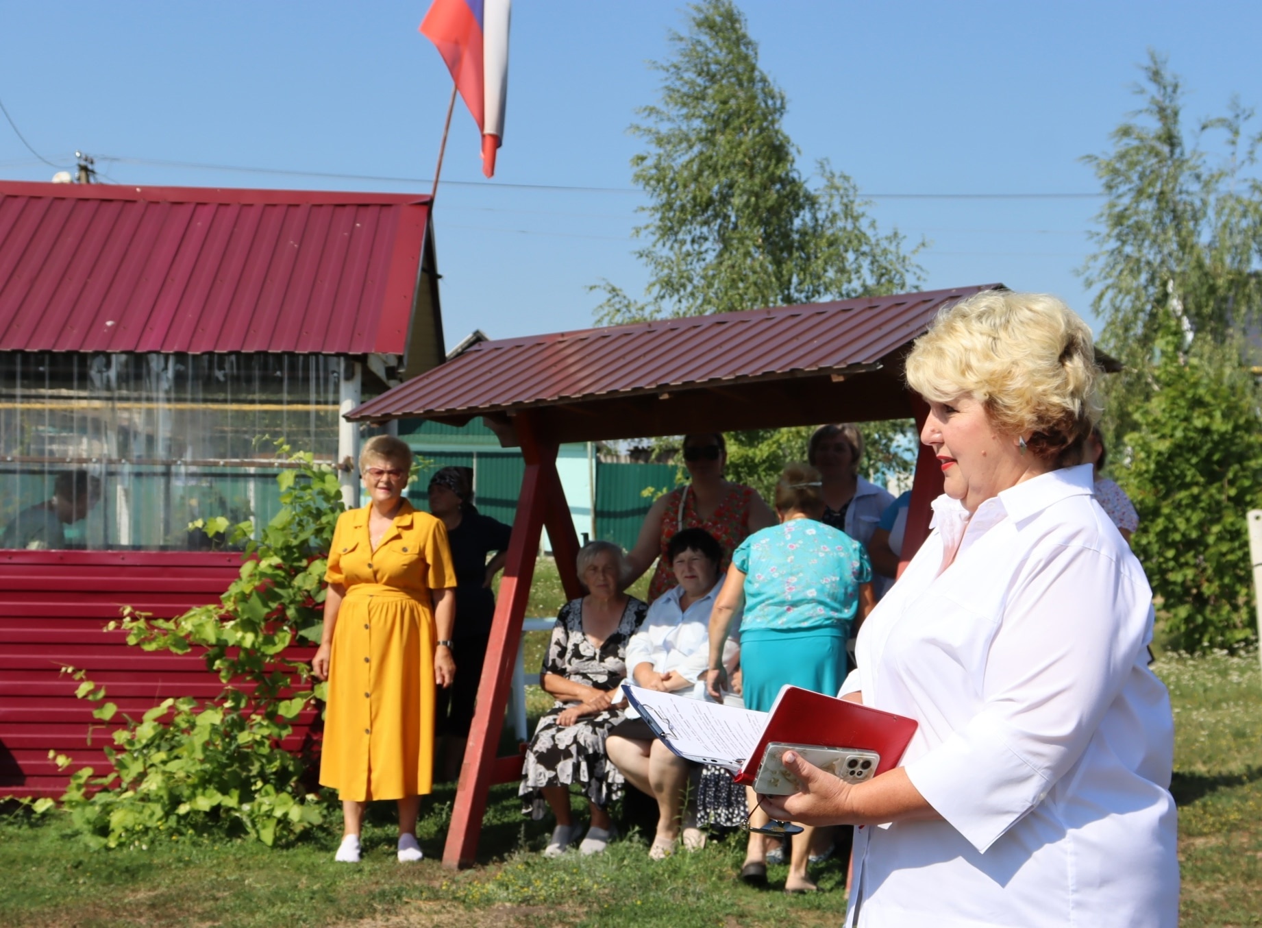 Встреча с жителями.