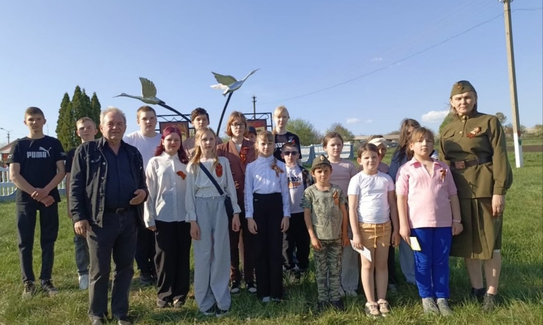 Час Мужества состоялся у Островка Памяти «Журавли».