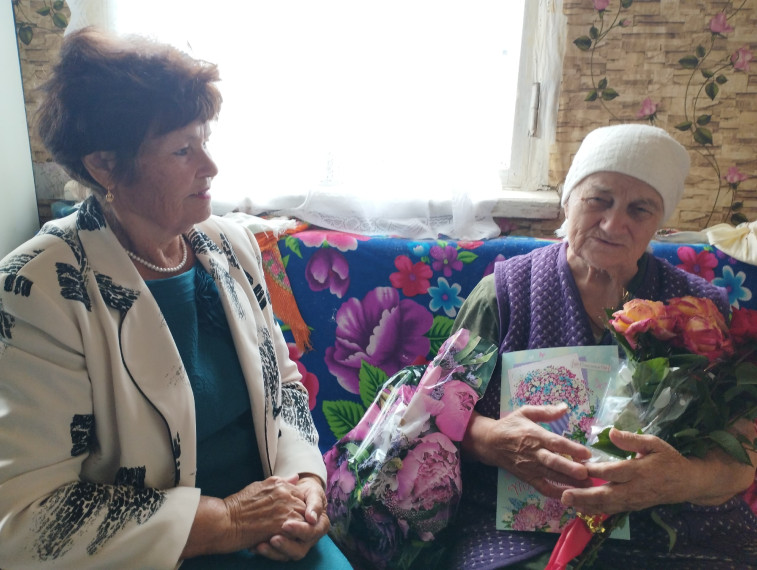 Поздравление с 85-летием ветерана труда. Поздравление с 85-летием ветерана труда.